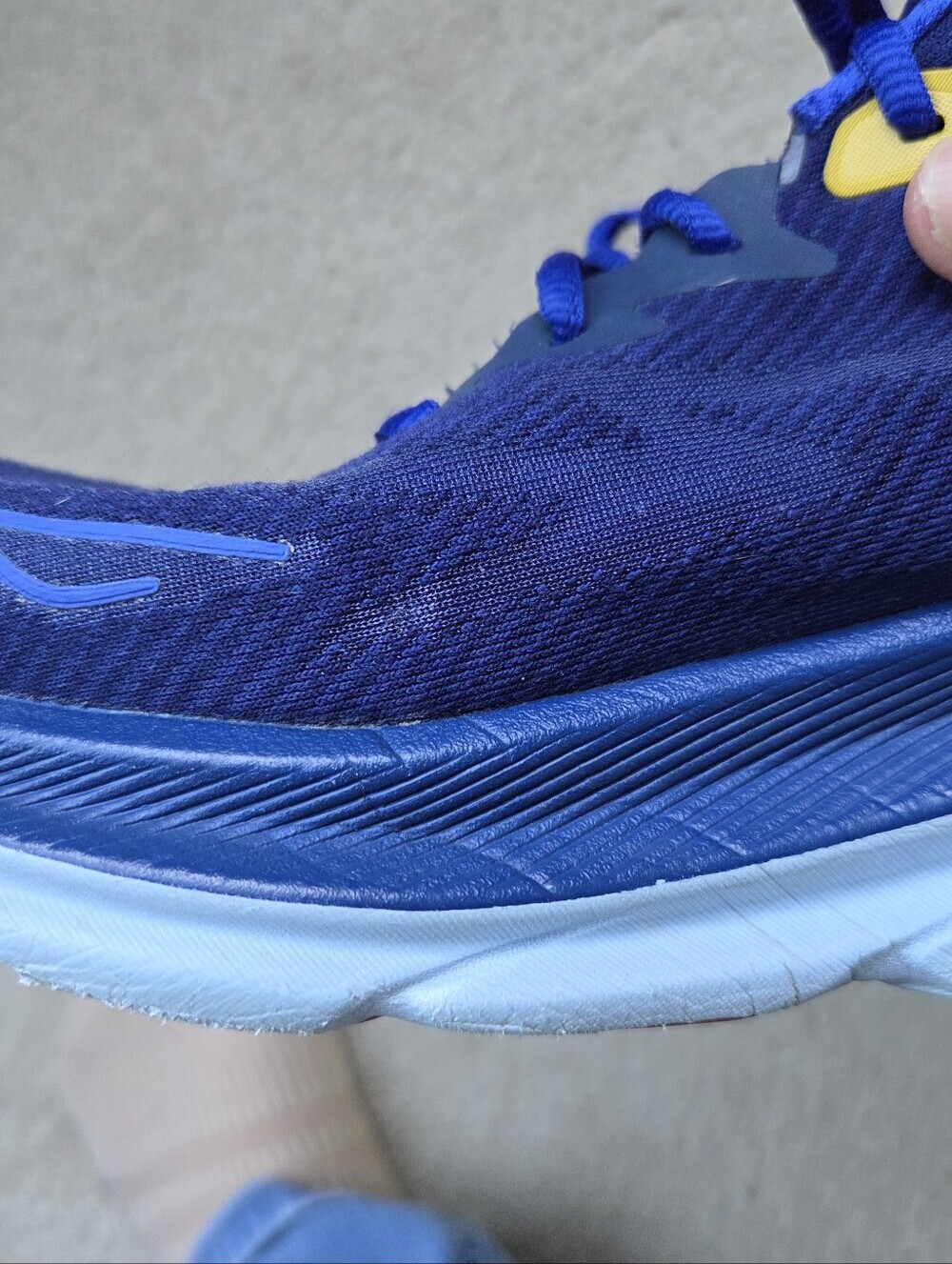 Hoka One One Clifton 9 Bellwether Blue Running Shoes Mens Sz 10 2E - Picture 13 of 14